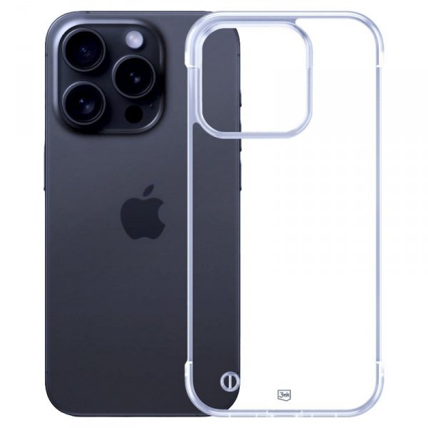 Etui 3MK Just20g Clear Case do iPhone 15 Pro Max