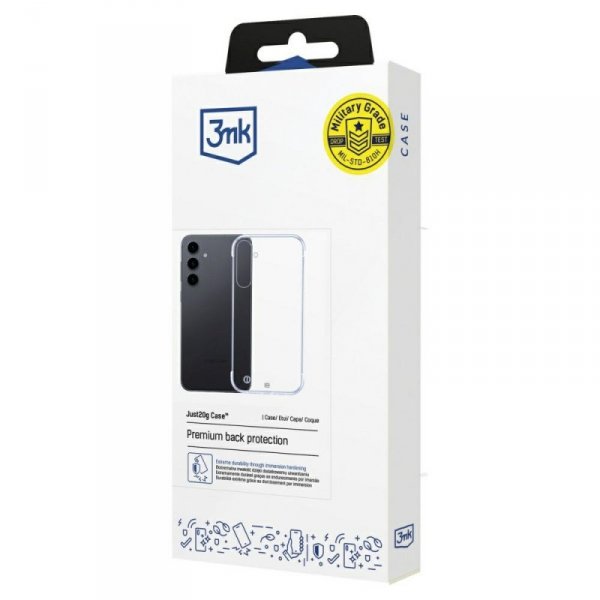 Etui 3MK Just20g Clear Case do Samsung Galaxy S24 Ultra