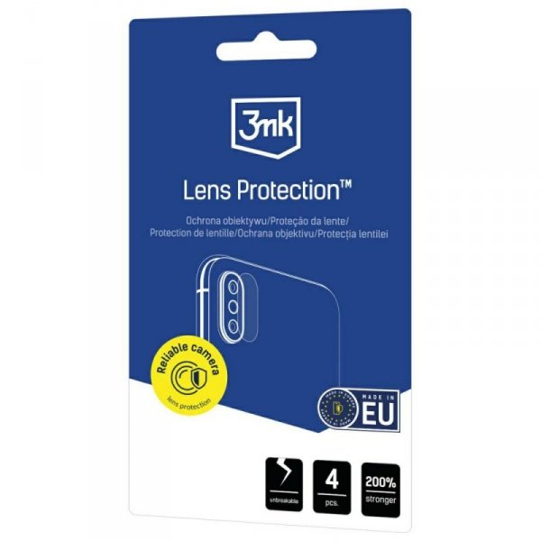 Ochrona na obiektyw aparatu 3MK Lens     Protect do Samsung Galaxy A56 5G 4szt