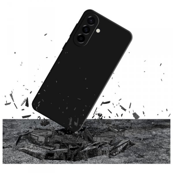 Etui 3MK Silicone Case do Samsung Galaxy A56 5G czarny