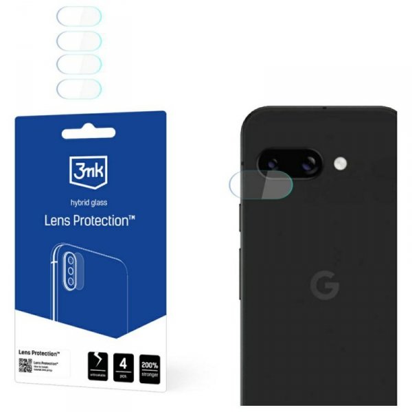 Ochrona na obiektyw aparatu 3MK Lens     Protect do Google Pixel 9A