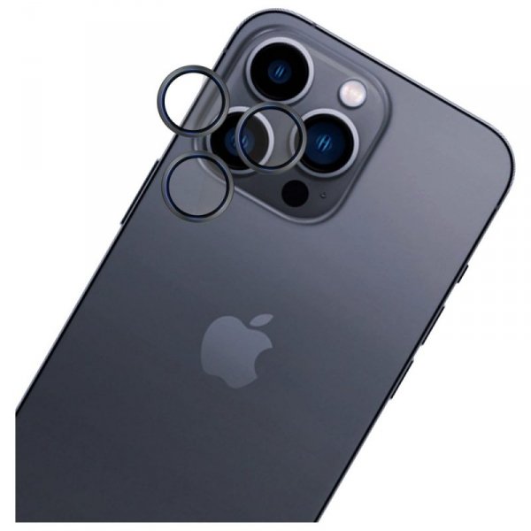Ochrona na obiektyw aparatu 3MK Lens     Protection Pro do Apple iPhone 16 Pro/16 Pro Max czarny