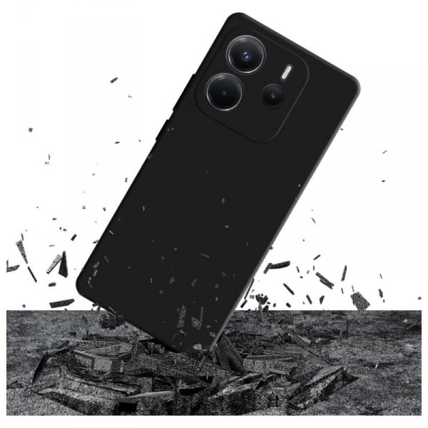 Etui 3MK Matt Case Pro do Xiaomi Redmi   Note 14 4G czarny