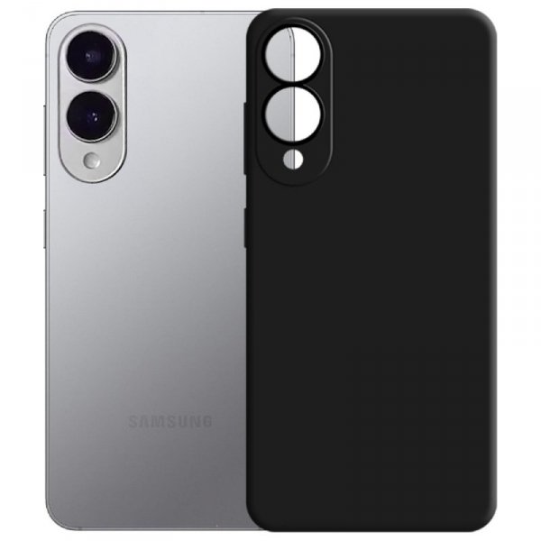 Etui 3MK Silicone Case do Samsung Galaxy S25 Edge czarny
