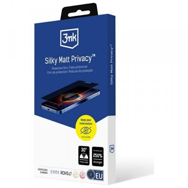 Folia prywatyzująca 3MK Silky Matt       Privacy do Motorola Edge 60 Pro