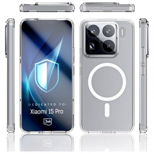 Etui 3MK Armor MagCase do Xiaomi 15 Pro