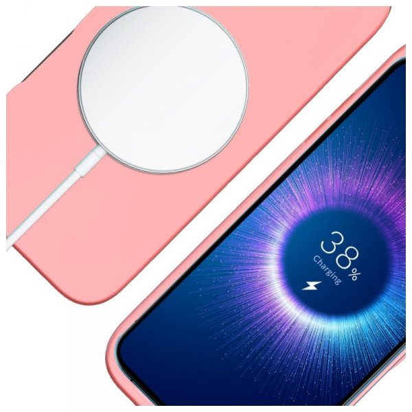 Etui 3MK Hardy MagSilicone do Apple      iPhone 16 różowy