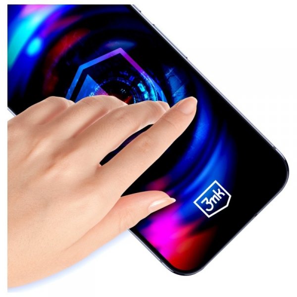 Szkło hartowane 3MK HardGlass Max        Privacy z aplikatorem do Apple iPhone 15/16