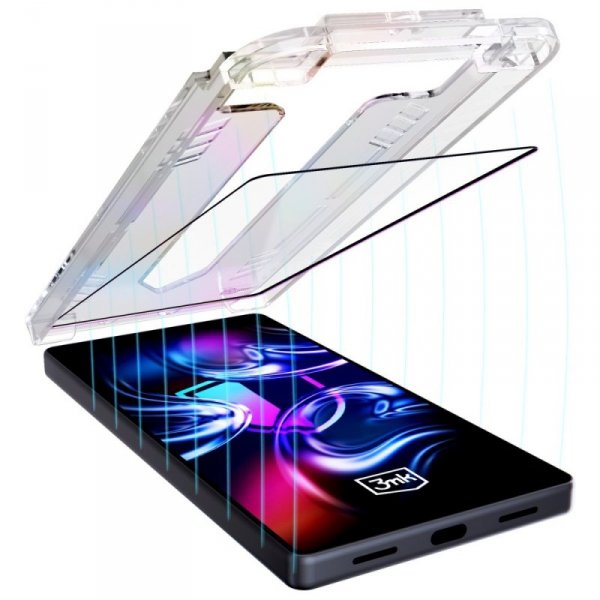 Szkło hartowane 3MK HardGlass Max        z aplikatorem do Samsung Galaxy A26 5G