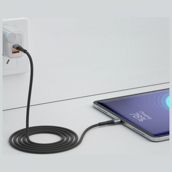 Kabel 3MK Hyper Cable N-SERIES USB-C do  USB-C 2m 48V/5A 240W czarny