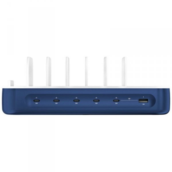 Stacja ładująca 4smarts Team 100W        z zestawem kabli granatowy