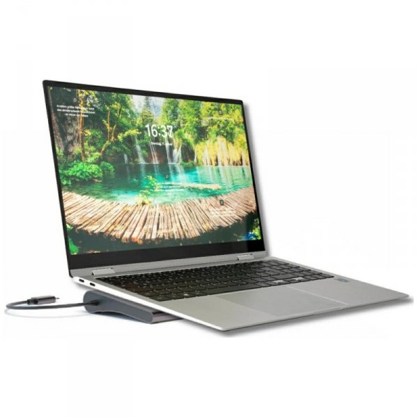 Podstawka pod laptopa HUB 4smarts 11w1   HDMI/VGA/2xUSB-C/3xUSB-A/RJ45/SD/MMC/MicroSD/TF/AUX