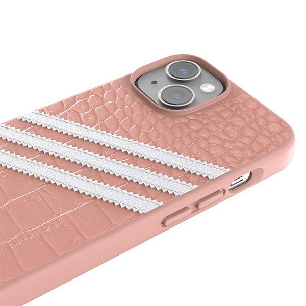 Adidas OR Samba Alligator iPhone 14 / 15 / 13 6.1&quot; różowo-biały/mauve-white 50199