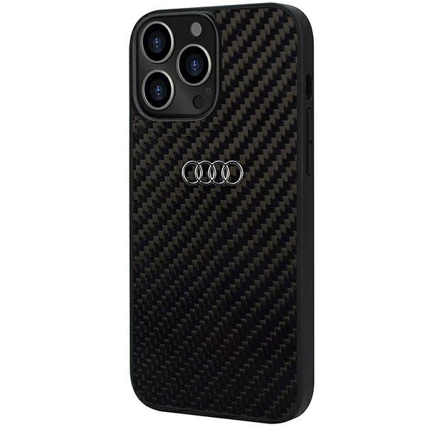 Audi Carbon Fiber iPhone 13 Pro Max 6.7&quot; czarny/black hardcase AU-TPUPCIP13PM-R8/D2-BK