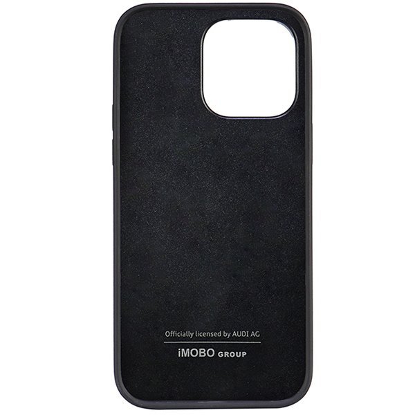 Audi Synthetic Leather iPhone 14 Pro Max 6.7&quot; czarny/black hardcase AU-TPUPCIP14PM-TT/D1-BK