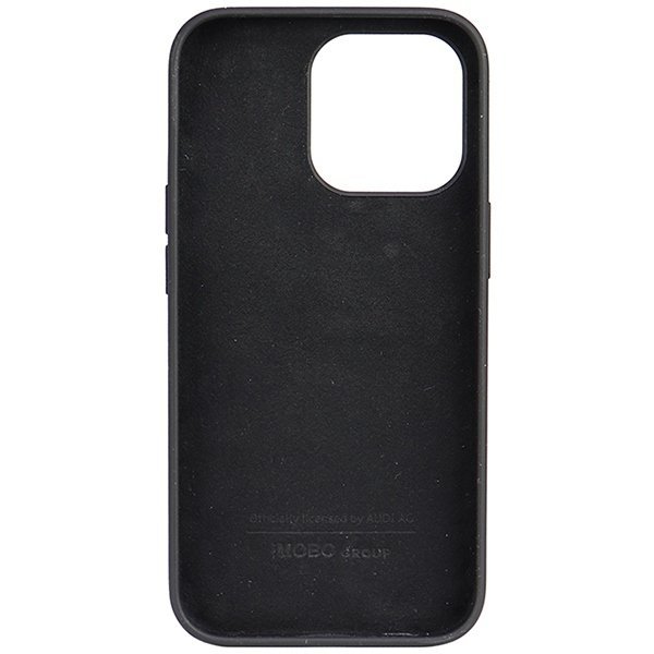 Audi Silicone Case iPhone 13 Pro / 13 6.1&quot; czarny/black hardcase AU-LSRIP13P-Q3/D1-BK
