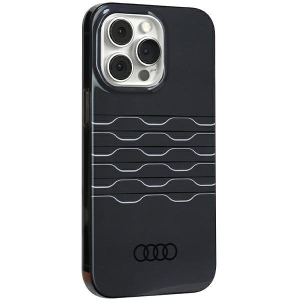 Audi IML MagSafe Case iPhone 13 Pro Max 6.7&quot; czarny/black hardcase AU-IMLMIP13PM-A6/D3-BK