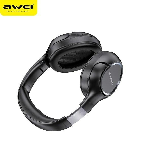 AWEI słuchawki nauszne Bluetooth A770BLczarny/black
