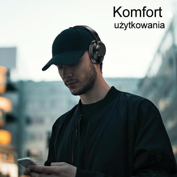 AWEI słuchawki nauszne A997 Pro ANCBluetooth czarny/black