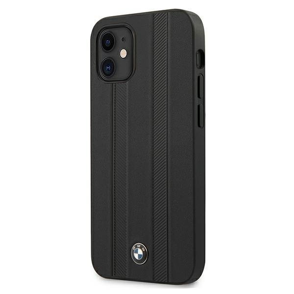 Etui BMW BMHCP12STTBK iPhone12 mini 5,4&quot; czarny/black hardcase Signature Tire Marks