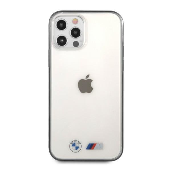 Etui BMW BMHCP12LMBTOK iPhone 12 Pro Max 6,7&quot; transparent hardcase Sandblast