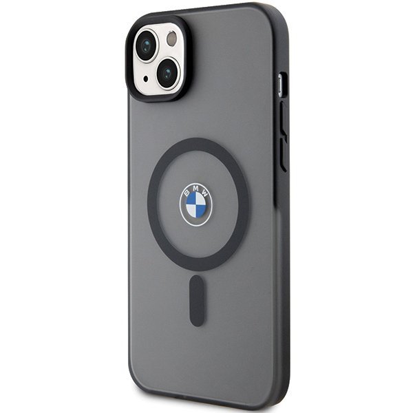 Etui BMW BMHMP14MDSLK iPhone 14 Plus / 15 Plus 6.7&quot; czarny/black hardcase Signature MagSafe