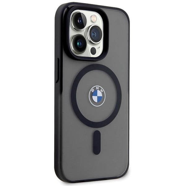 Etui BMW BMHMP14XDSLK iPhone 14 Pro Max 6.7&quot; czarny/black hardcase Signature MagSafe