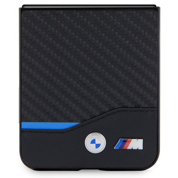 BMW BMHCZF522NBCK Z Flip5 F731 czarny/black Leather Carbon