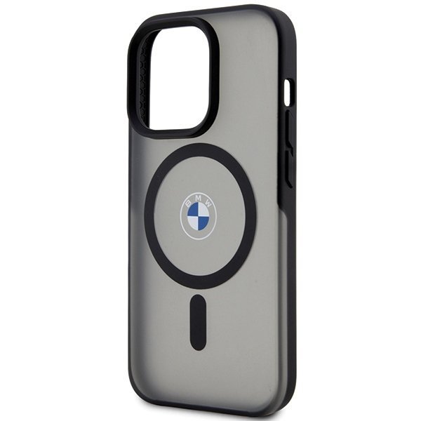 BMW BMHMP15LDSLK iPhone 15 Pro 6.1&quot; czarny/black hardcase IML Signature MagSafe