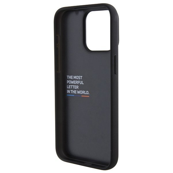 BMW BMHCP15L22PPMK iPhone 15 Pro 6.1&quot;czarny/black Tricolor M Collection