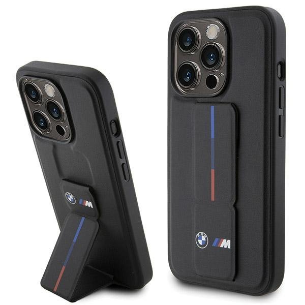 Etui BMW BMHCP15L22GSLK iPhone 15 Pro 6.1&quot; czarny/black hardcase Grip Hot Stamp