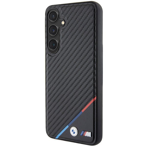 BMW BMHMS24S23PUDTK S24 S921czarny/black hardcase Carbon Tricolor Line MagSafe