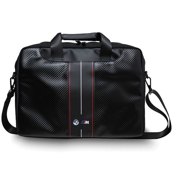 Torba BMW BMCB15COMSCAKR 16"czarny/black Carbon Red Stripes