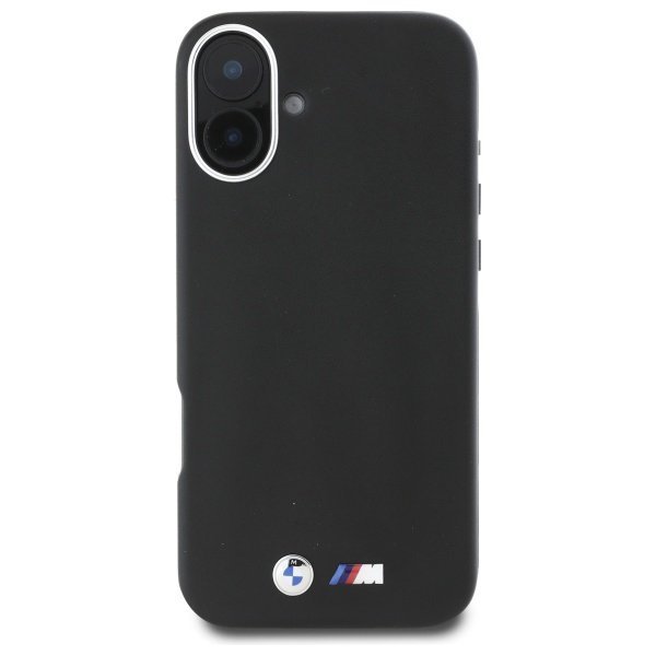 BMW BMHMP16S23PMWK iPhone 166.1&quot; czarny/black hardcase M Smooth Full Wrapped Metal MagSafe