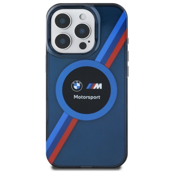 BMW BMHMP16X23HTPUV iPhone 16 Pro Max    6.9&quot; granatowy/navy hardcase Motorsport IML Circle MagSafe