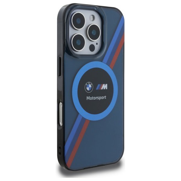 BMW BMHMP16X23HTPUV iPhone 16 Pro Max    6.9&quot; granatowy/navy hardcase Motorsport IML Circle MagSafe