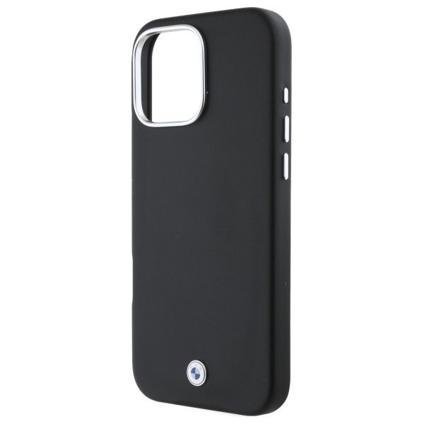 BMW BMHMP16L23PUFWK iPhone 16 Pro 6.3&quot;   czarny/black hardcase Sign Full Wrapped Metal MagSafe