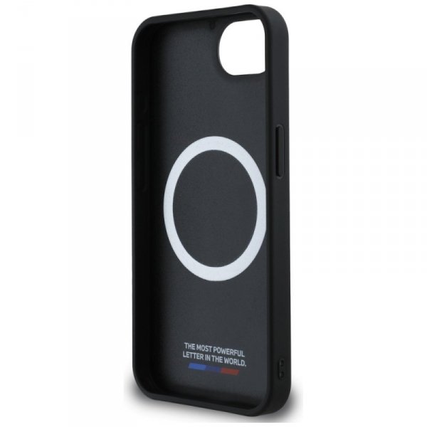 Etui BMW Oversized Stripes MagSafe do    iPhone 16e czarny