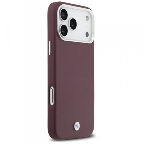 Etui BMW Sign Full Wrapped Metal MagSafe do iPhone 17 Pro Max czerwony