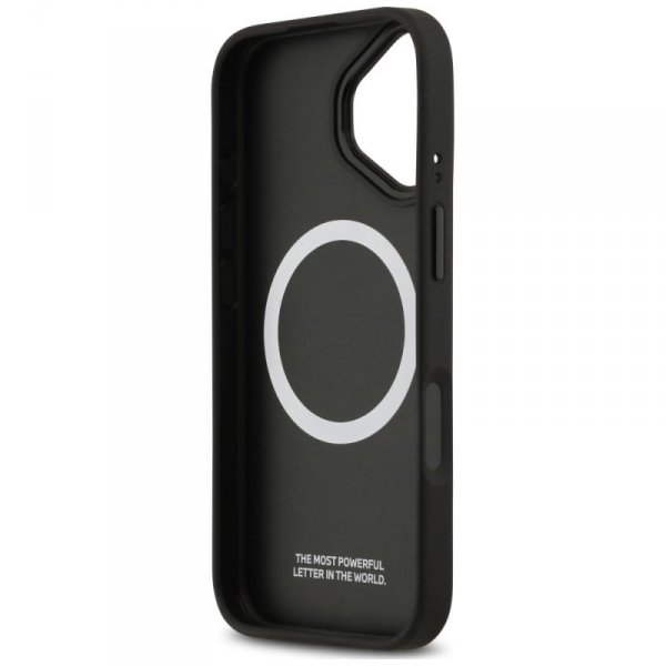 Etui BMW M Carbon Line & Logo MagSafe do iPhone 17 żółty