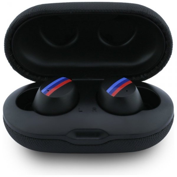 Słuchawki Bluetooth TWS BMW M Metal Logo ENC czarny