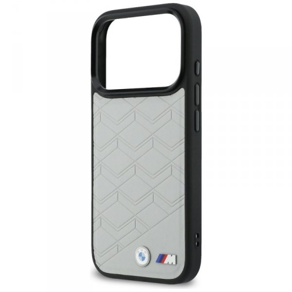 Etui BMW M Shape Logo MagSafe do iPhone  17 Pro szary