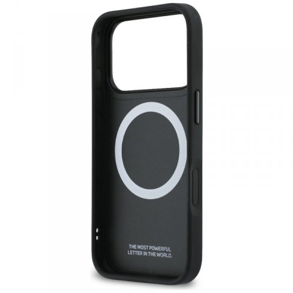Etui BMW M Shape Logo MagSafe do iPhone  17 Pro szary