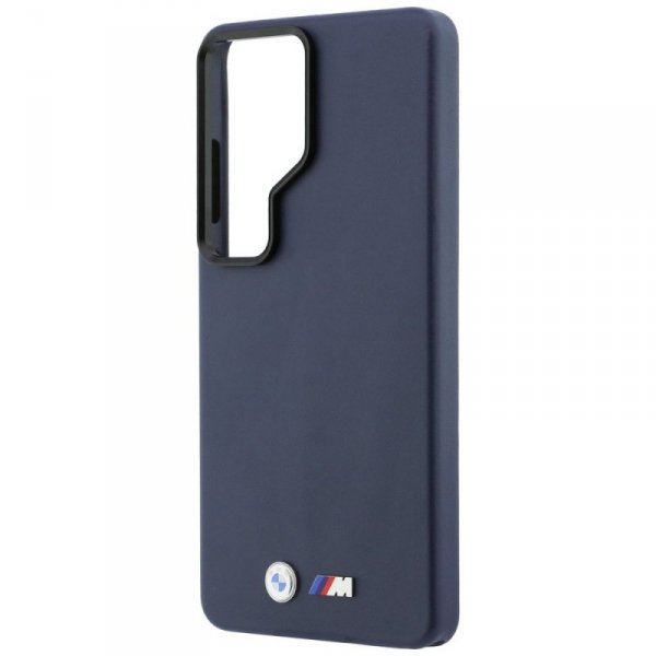 Etui BMW M Metal Logo MagSafe do Samsung Galaxy S26 Ultra granatowy
