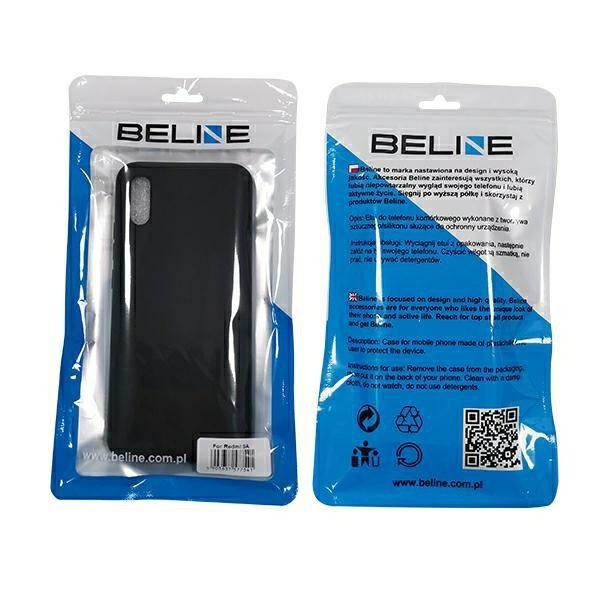 Beline Etui Silicone iPhone 12/12 Pro 6,1&quot; czarny/black