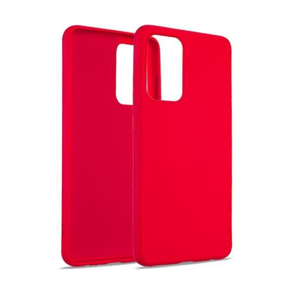 Beline Etui Silicone Samsung A12/M12 czerwony/red