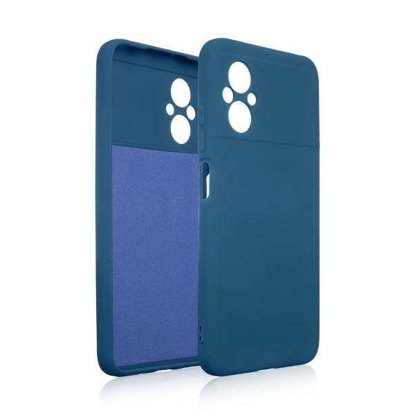 Beline Etui Silicone Xiaomi Poco M5 niebieski/blue