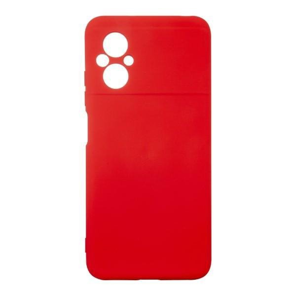 Beline Etui Silicone Xiaomi Poco M5 czerwony/red