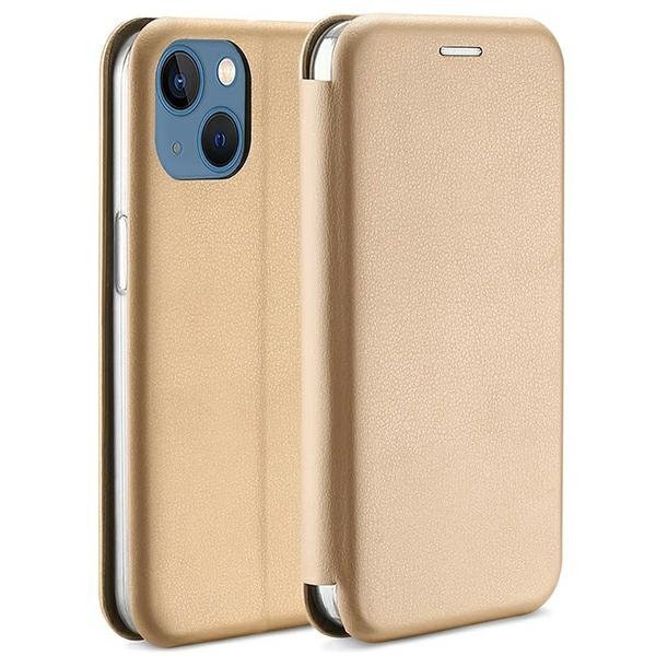 Beline Etui Book Magnetic iPhone 15 6.1&quot;złoty/gold
