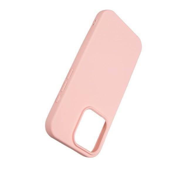 Beline Etui Silicone iPhone 16 Pro 6.3&quot;  różowo-złoty/rose gold
